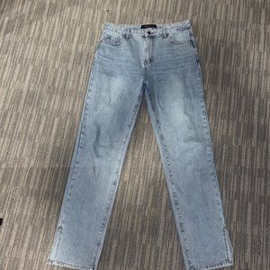 Princess Polly Lioness Split Hem Jeans